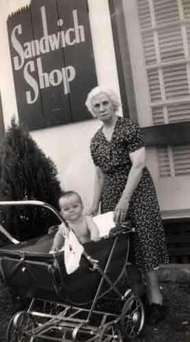 Samual Maxwell’s wife Gretchin Amanda (Von Krueger) and her great grandson Michael Kelleher