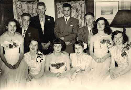 High School Graduation, 1953