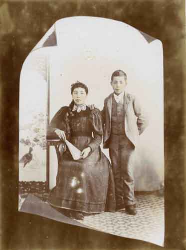 Clara Paulina Minnie Trage and Adolphus Trage