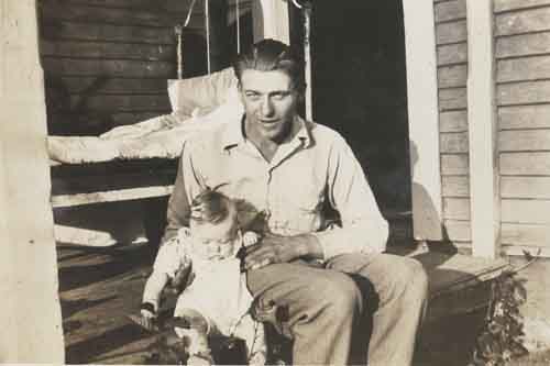William Henry Coopsie with his son William Lewis Coopsie