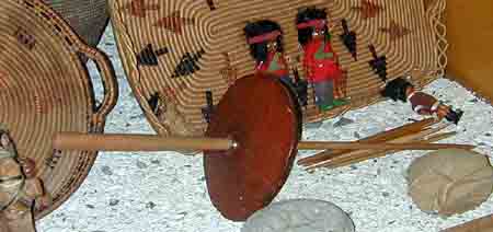 Fuseau et aiguilles.