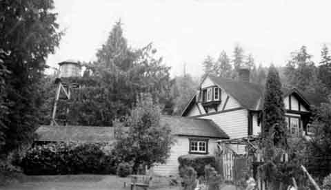 La demeure de Charles Stuart sur "Booth Canal Road"