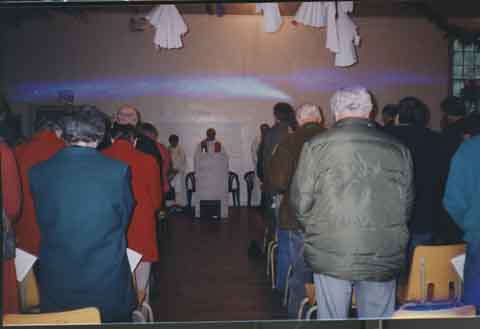Messe de re-consécration des églises de Fulford