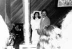 Les noces Brigden à l'Église Unie de Burgoyne Bay.
