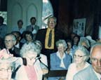 La congrégation, prend part aux festivités du Centenaire de l'Église Unie de Burgoyne Bay. 1887-1987