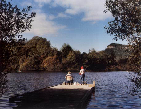 À la pêche à Blackburn Lake