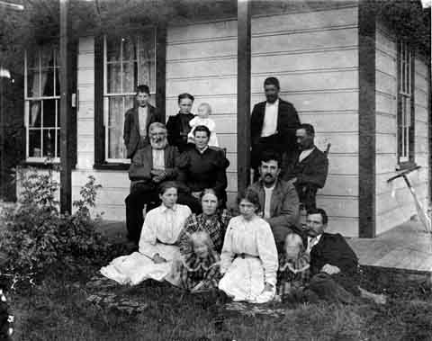 La famille Ruckle et ses amis
