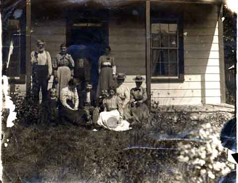 La famille Ruckle et ses amis