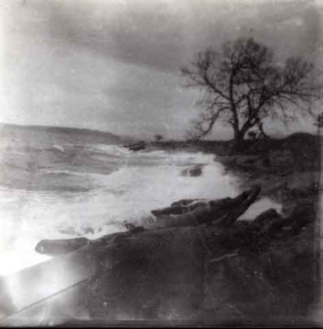Beaver Point un jour de tempête.