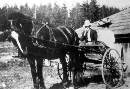 Henry Junior et Polly Ruckle (vers 1910)