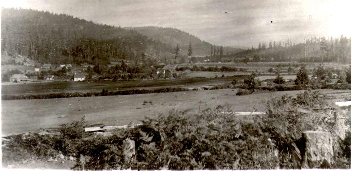 early photo of the Burgoyne valley