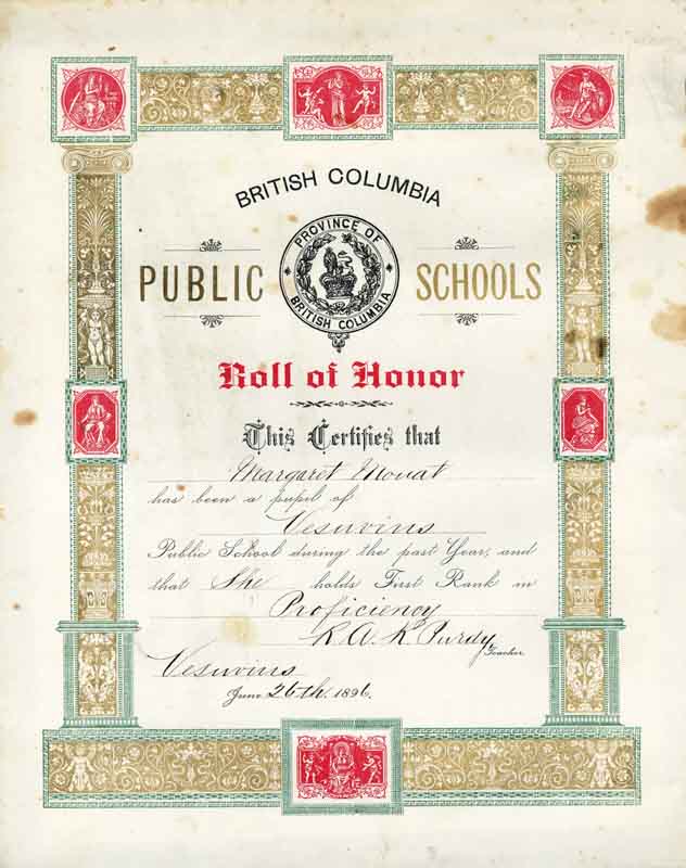 school certificate image