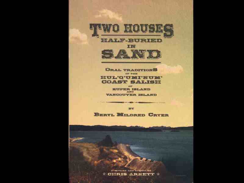 Chris Arnett - Two Houses Half-buried in Sand presentation image